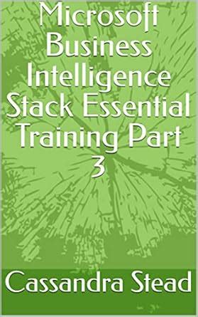 Microsoft Business Intelligence Stack Essential Training Part 3 eBook ...
