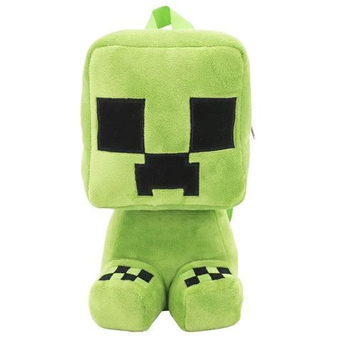 Minecraft Creeper 10" Plush Backpack - Walmart.com