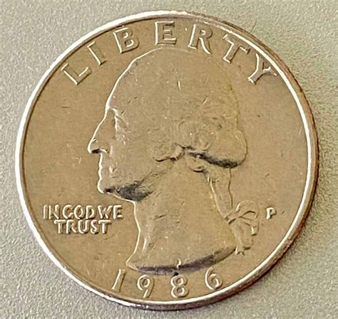 1986 Quarter Value: are "P", "S", "D" mint mark worth money?