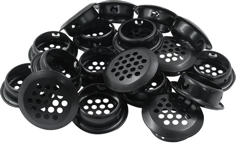 Auvotuis 20Pcs Circular Air Vents Black Soffit Vent, India | Ubuy