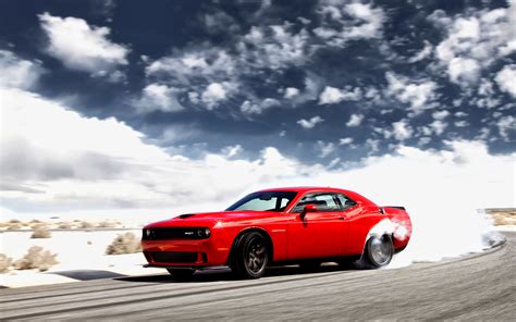 Dodge Challenger SRT in Action - Stunning HD Wallpaper