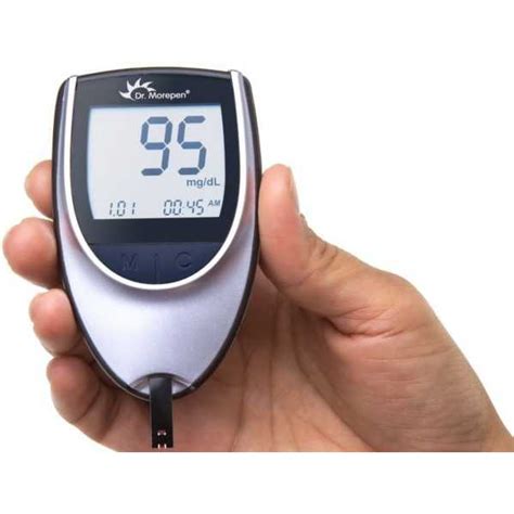 Dr. Morepen GlucoOne BG-03 Blood Glucose Meter (with 25 strips) Price ...
