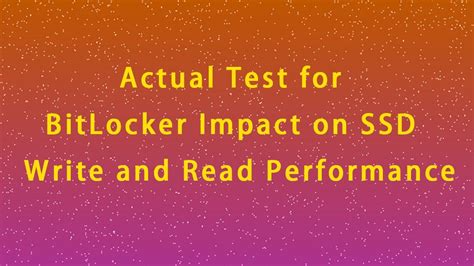 Image result for Effects On BitLocker On System