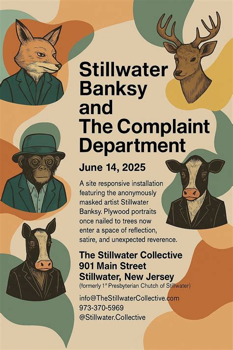 Stillwater Banksy and the Complaint Department, 901 Main Street ...