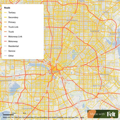 Interactive Map Of Dallas Area Map 70+ Dallas City Map Stock Photos,