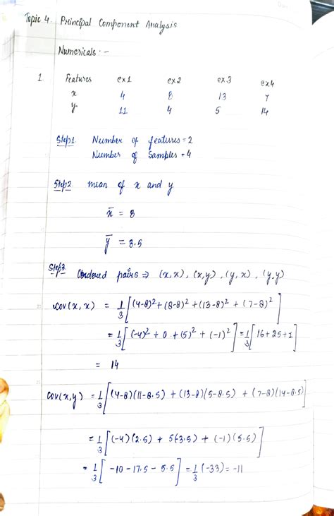 Pca - principal component analysis - ####### fopic 4. Plincipal ...