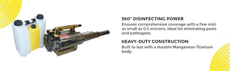 Nakshatra ProFog 360 | Thermal Fogging Machine - Smoke Fogger for Pest ...