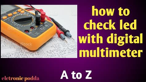 Image result for How to Check LED Light Using Multimeter