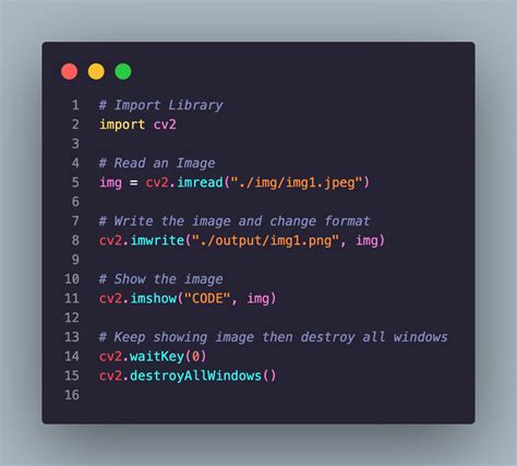 Simple Code for Image Processing 的图像结果