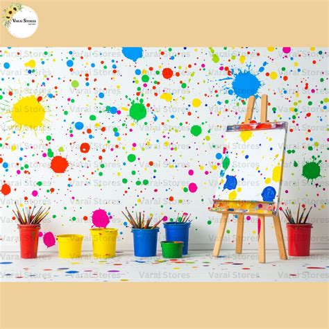 Colors Day - Baby Printed Backdrops - PREMIUM FABRIC