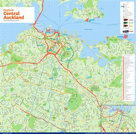 Auckland tourist attractions map photos - Mitraveltips.com