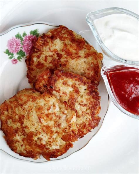 Картофельные драники с курицей и сыром без лука – рецепт на difoodlover.com