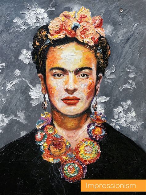 Frida Kahlo Wall Art Print. Frida Kahlo Painting. Frida Kahlo - Etsy UK