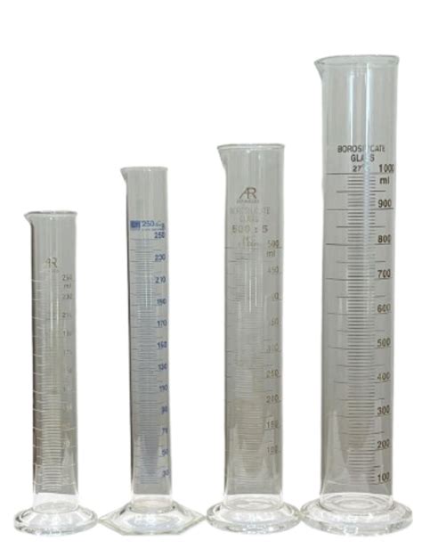 Glass Measuring Cylinder for Lab | Borosilicate - Mechelec UAE