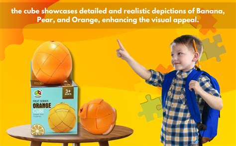 AP KIDS TOYS 3x3 Fruit Magic Cube Puzzle | Realistic Fruit Learning ...