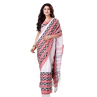 Bengal Cotton Women`s Traditional Bengali Chakra Begampuri Pure ...