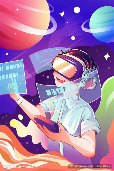 Vr插画 的图像结果