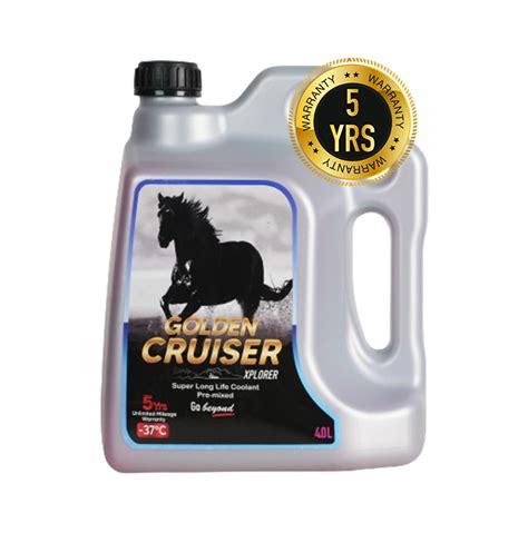 Golden Cruiser Xplorer Coolant (1-4L) - Pink – Lubrycant
