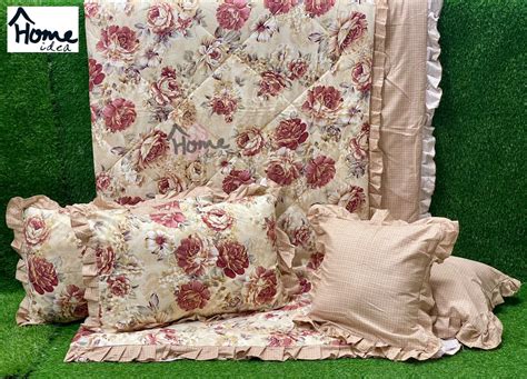 SENTOSA, 6 PCS PREMIUM KING SIZE COMFORTER SET -SGCS001BR – www.soosi.co.in