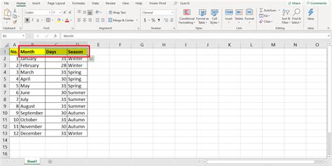 How to Make a Filter in Excel Column 的图像结果