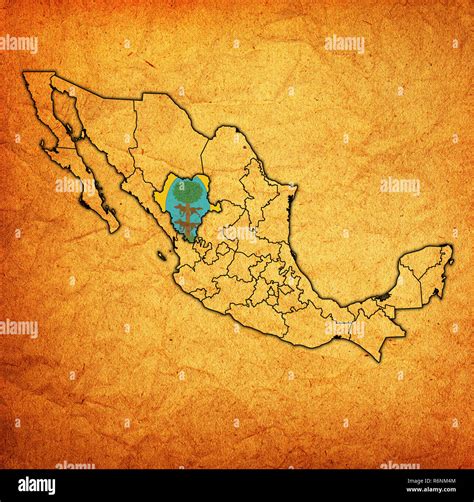 Map of durango hi-res stock photography and images - Alamy