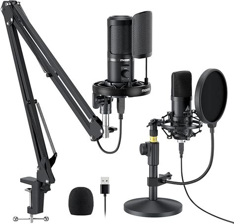 MAONO USB Condenser Microphone Kit with Pop Filter, India | Ubuy