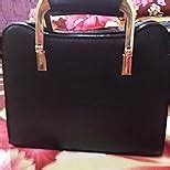 MARK & KEITH Women Floral Embroidery Handbag with Golden Grace Handle ...