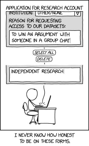 Research Account - XKCD中文站