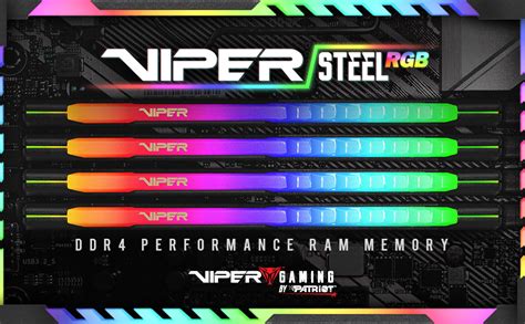 Amazon.in: Buy Patriot Memory Viper Steel RGB DDR4 RAM 16GB (2X8GB ...