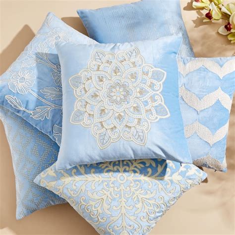 Buy Endura Embroidered Cushion Cover - 40x40cm from Home Centre at just ...