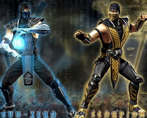 Epic Showdown: Scorpion vs. Sub-Zero in Mortal Kombat