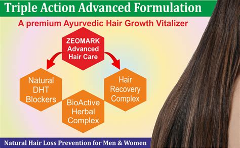 Buy ZEOMARK Hair Growth Vitalizer Serum, Ayurvedic Hair Growth Serum ...