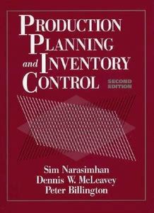 Production Planning and Inventory Control: Buy Production Planning and ...