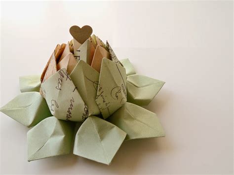 origami lotus flower ~ art classes kids