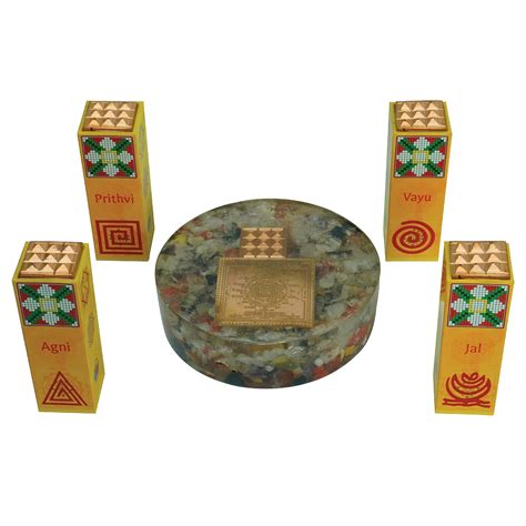 Buy Remedywala Energized Vastu Geo-Pathic Stress Neutralizer, Five ...