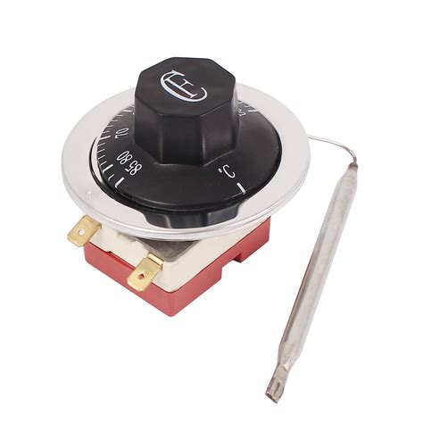 Generic NC Adjustable Temperature Control Switch Thermostat 30-85 ...
