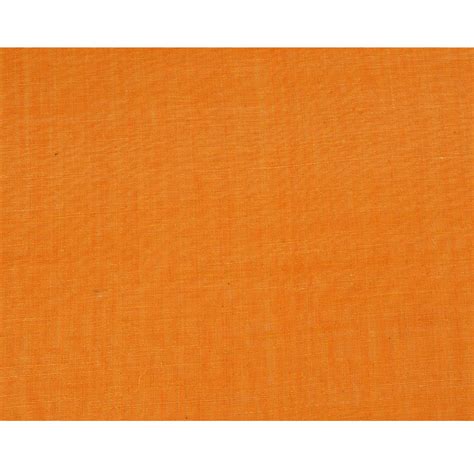 Buy (Pre Cut 2.50 Mtr Piece) Orange Color Natural Matka Silk Fabric ...