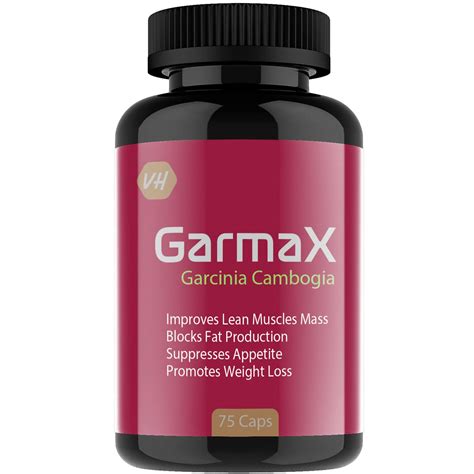 Vitaminhaat Garmax Garcinia Cambogia 60% HCA, Natural Fat Burner and ...