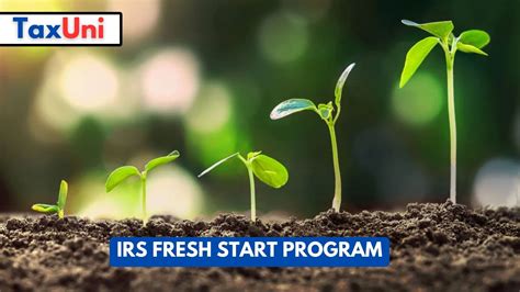IRS Fresh Start Program