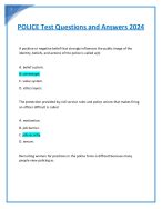 Image result for Sample Police Test Questions