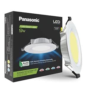 Panasonic 9W Round Slim Conceal Downlight, 9 Watt Ceiling Light, Round ...