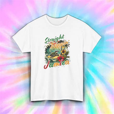 Hot Trending Jamaica Shirt Straight Trippin Turtle Beach Tropical ...