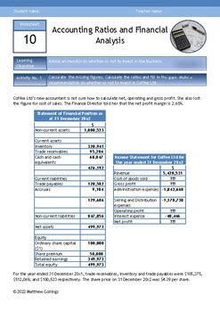Image result for Financial Analysis Worksheet
