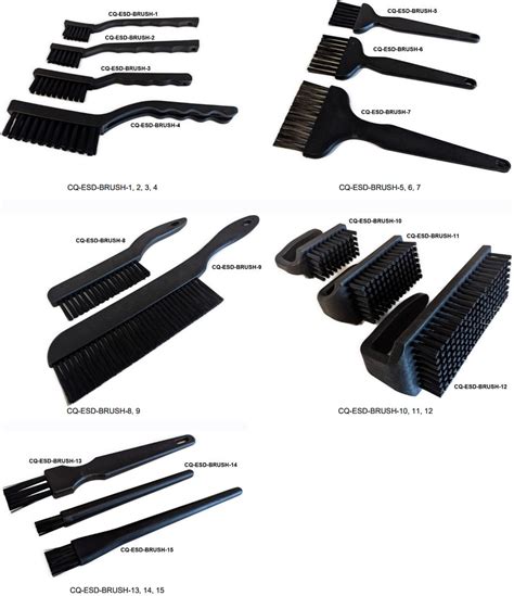 Static Conductive / Static Dissipative ESD Brushes - Chip Quik | Mouser