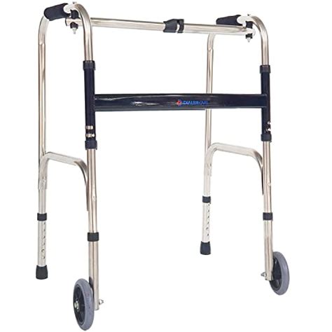 DIALDRCARE Foldable Lightweight Aluminum Height Adjustable Walker For ...
