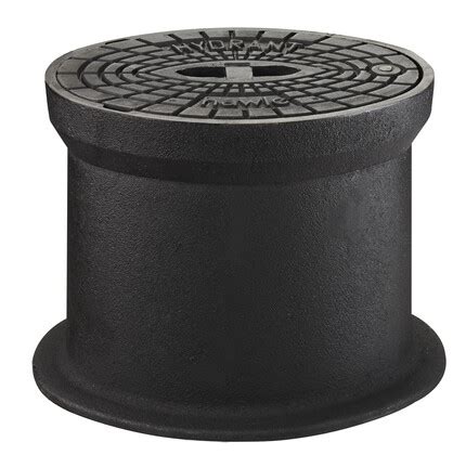 Surface box cast "rigid" iron for underground hydrants DIN 4055 1950 ...