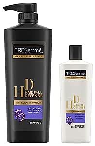 Buy Tresemme Hair Fall Defense Shampoo, 580Ml And Hair Fall Defense ...