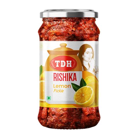 Tangy Lemon Pickle 250g | Traditional Indian Achar | Tenali Double Horse