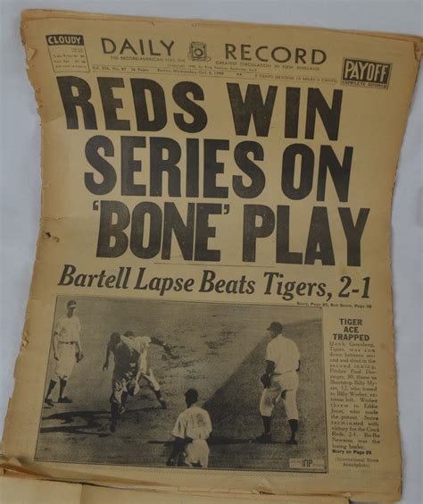 Lot Detail - Vintage 1930's-1950's Newspaper Collection