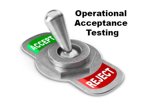 Image result for Operational acceptance testing examples
